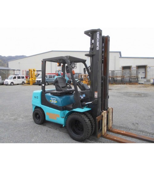 Xe nâng 3.5 tấn 5.5 mét Sumitomo 11FD35PAXI94D, động cơ Yanmar 4TNE98 siêu khoẻ, Nhật bãi đã qua sử dụng, đời 2015